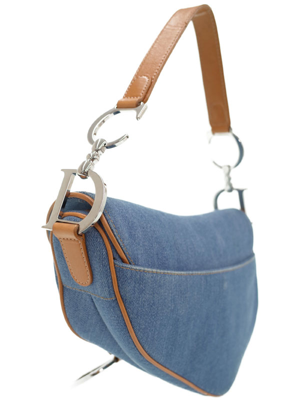 Christian Dior】【花柄】【刺繍】クリスチャンディオール『デニム