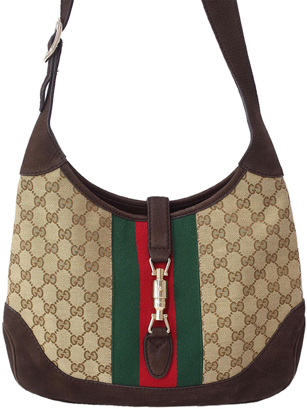 GUCCI】【ウェブ】グッチ『GGキャンバス ニュージャッキー ショルダー