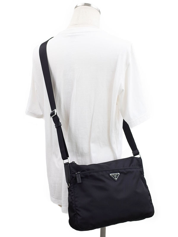 PRADA】プラダ『ナイロンショルダーバッグ』ユニセックス 1週間保証