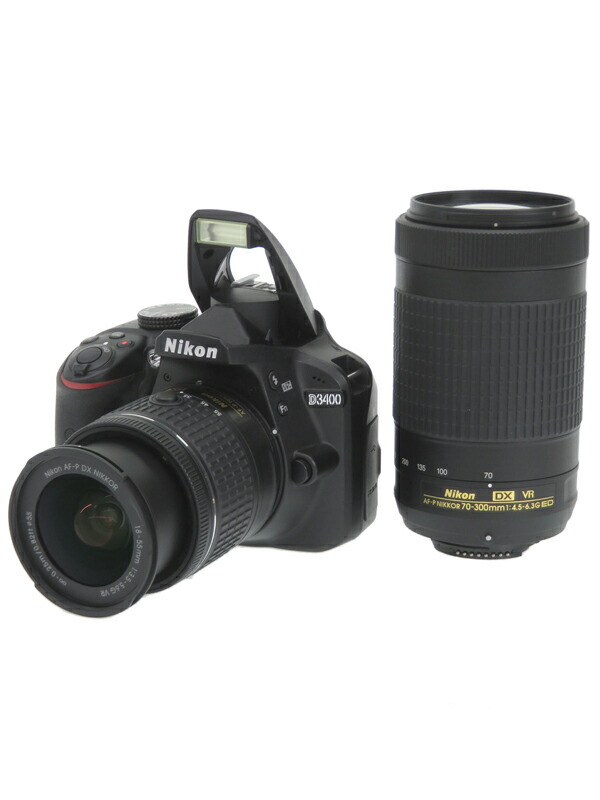 Nikon】ニコン『D3400 ダブルズームキット ブラック』2016年9月発売