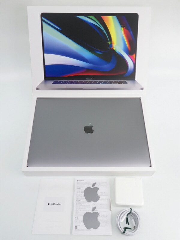 Apple】アップル『16インチ MacBook Pro 2019 2.4GHz 8コア 64GB 8TB