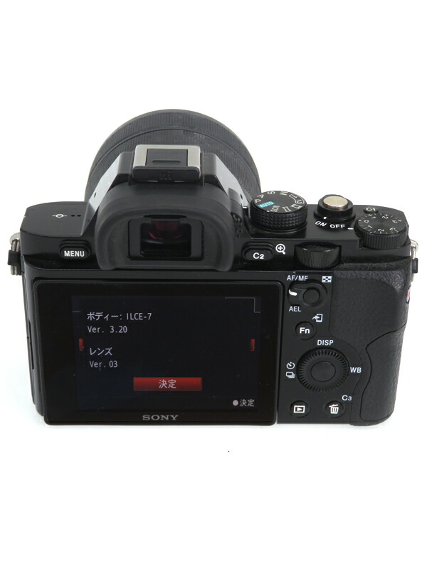 SONY】ソニー『α7 ズームレンズキット』ILCE-7K 2013年11月発売 ミラー