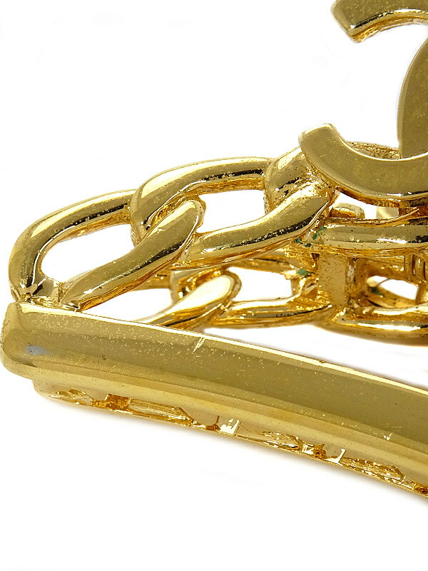 CHANEL】シャネル『1998年 ココマーク ヘアクリップ』ヘアアクセサリー