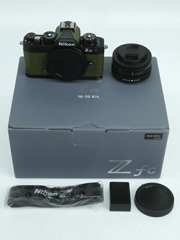 Nikon】ニコン『Z fc 16-50 VR レンズキット ブラック/オリーブ
