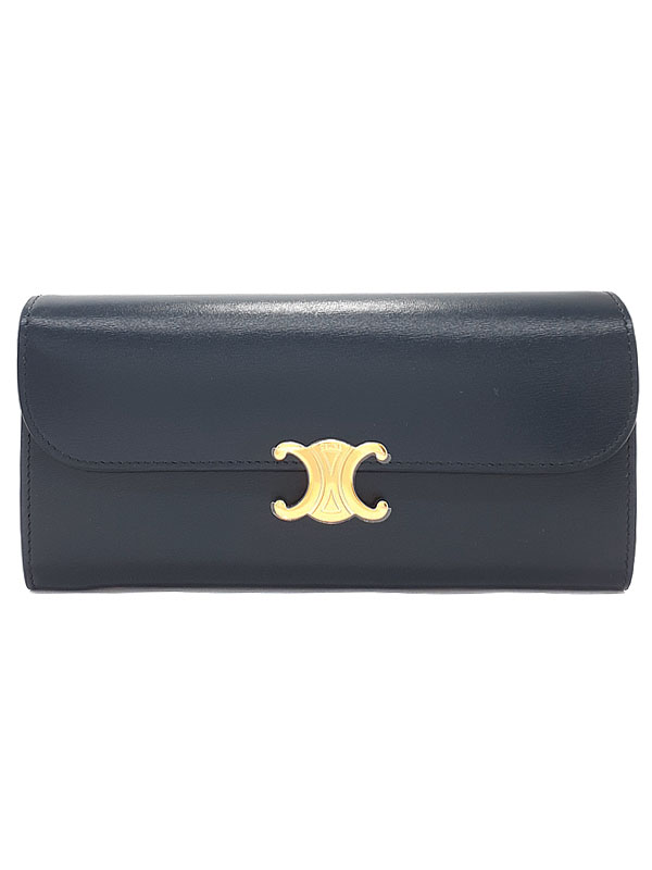 CELINE】セリーヌ『トリオンフ ラージウォレット』レディース 二つ折り