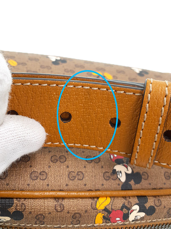 極美品 GUCCI グッチ DISNEY ディズニー バッグ 602695 極美品 GUCCI