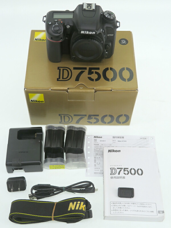 Nikon】ニコン『D7500 ボディ』2017年6月発売 デジタル一眼レフカメラ