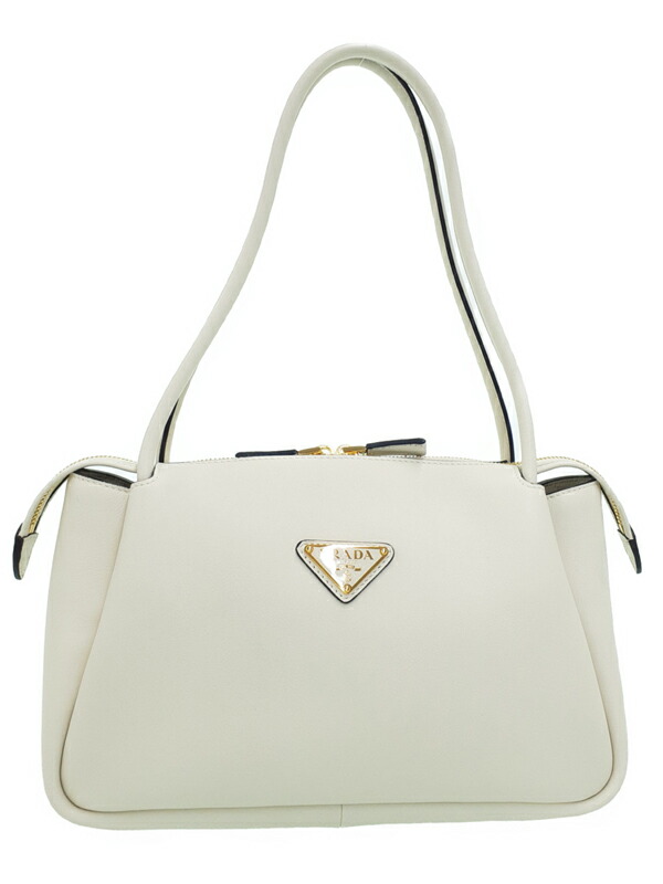 PRADA】プラダ『ミディアム ソフトグレインレザー ハンドバッグ