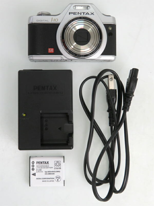 PENTAX】ペンタックス『Optio I-10 クラシックシルバー』2010年8月発売