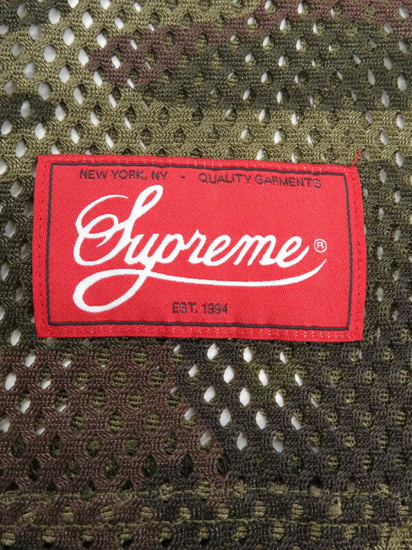 Supreme】【Mesh Baseball Top】シュプリーム『Vネック半袖メッシュT