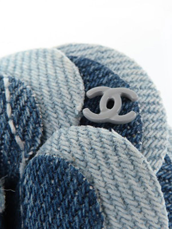 CHANEL】【2017年春夏】【ドイツ製】シャネル『デニム カメリア