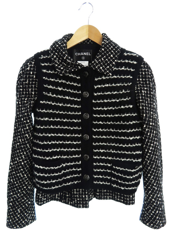CHANEL】【フランス製】【アウター】シャネル『ツイードジャケット