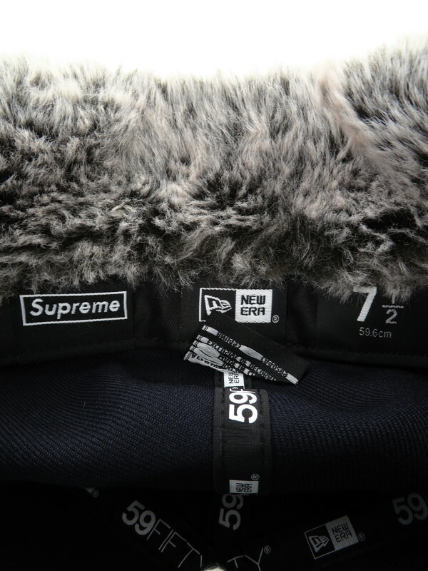 Supreme】【Earflap New Era】シュプリーム『ボア耳あて付きキャップ