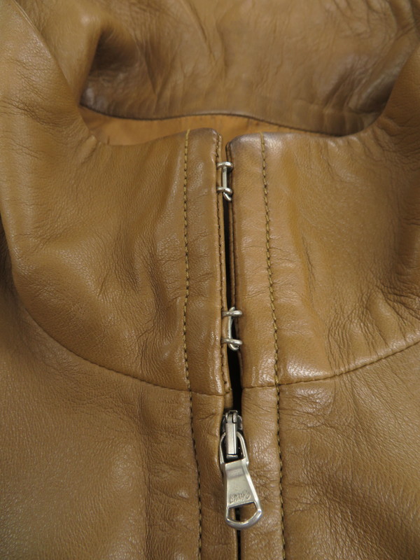 LOEWE】【スペイン製】【LAMPOジッパー】ロエベ『レザージャケット