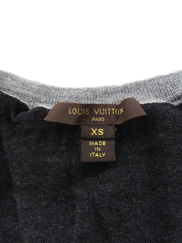 Louis Vuitton】【イタリア製】ルイヴィトン『ウール×カシミヤ×シルク