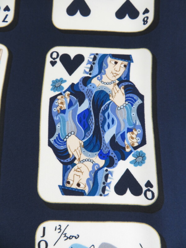 HERMES】【Jeu De Cartes】【フランス製】エルメス『カレ90 トランプ