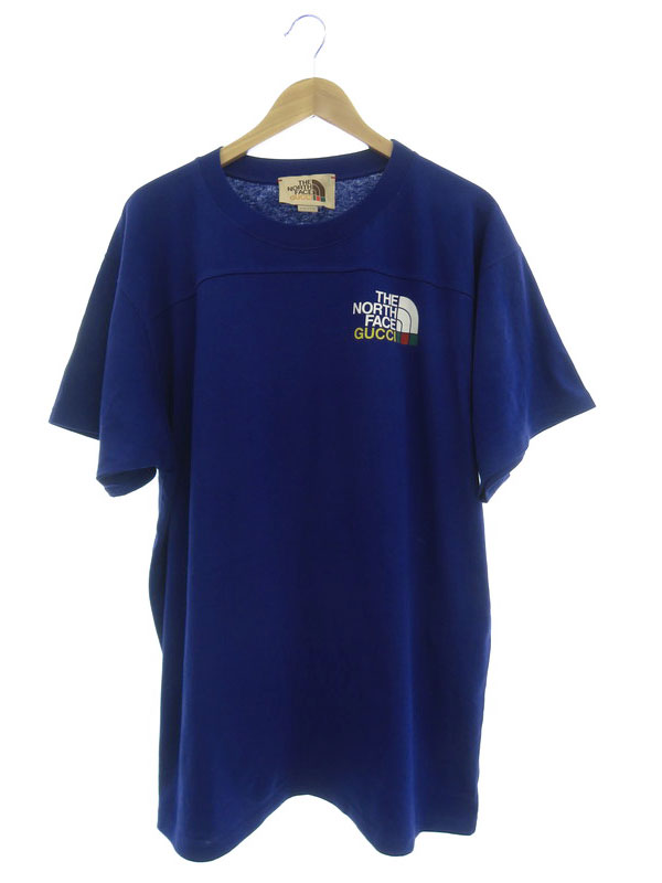 GUCCI】グッチ『ノースフェイス トレイル 半袖Tシャツ sizeXL』671443