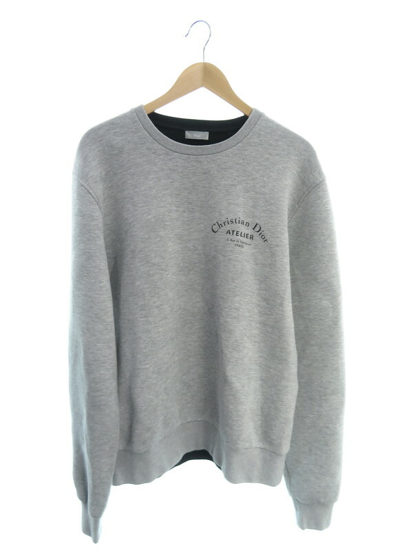 Dior Homme】ディオールオム『アトリエロゴ 長袖スウェット sizeXL