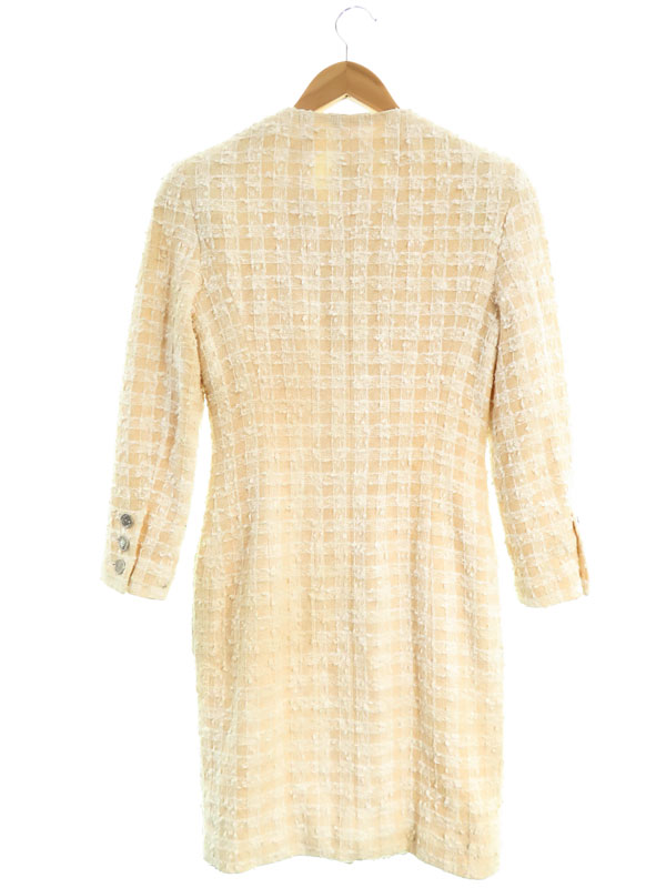 CHANEL】シャネル『ツイード ワンピース size40』P06367V04653 96P