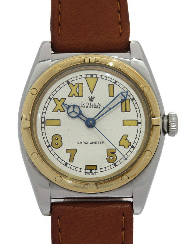 ROLEX】ロレックス『バブルバック』3372 30****番'45年頃製 ボーイズ
