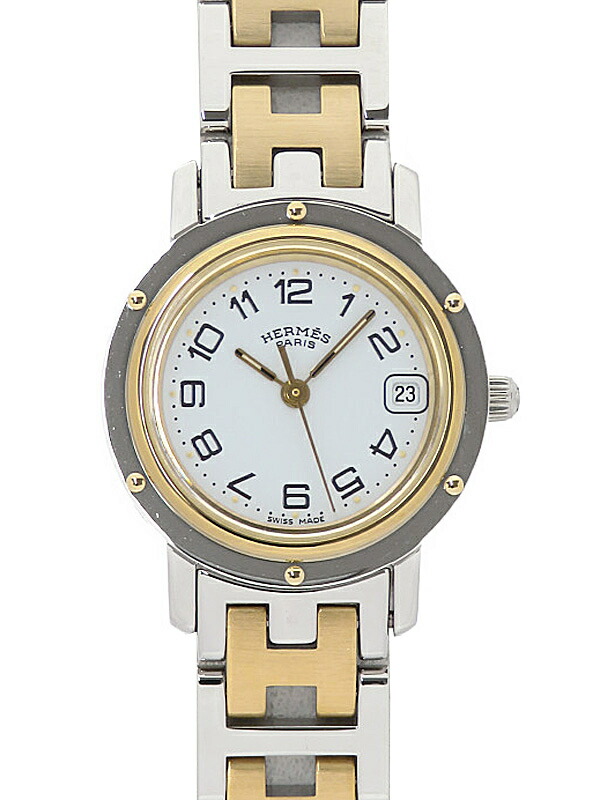 HERMES】エルメス『クリッパー』CL4.220 レディース クォーツ 1週間