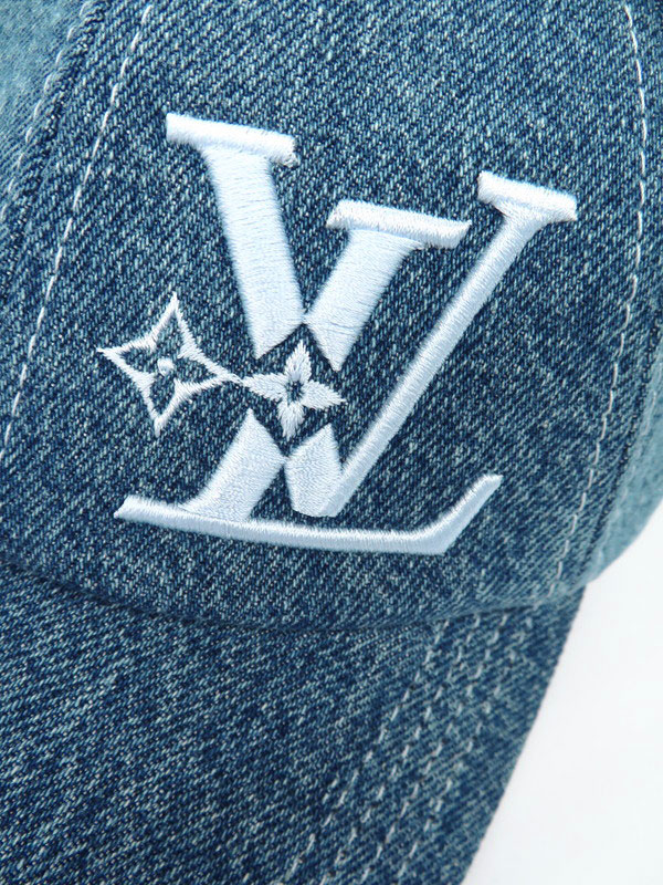 LOUIS VUITTON】ルイヴィトン『キャップ・LV スマッシュ デニム