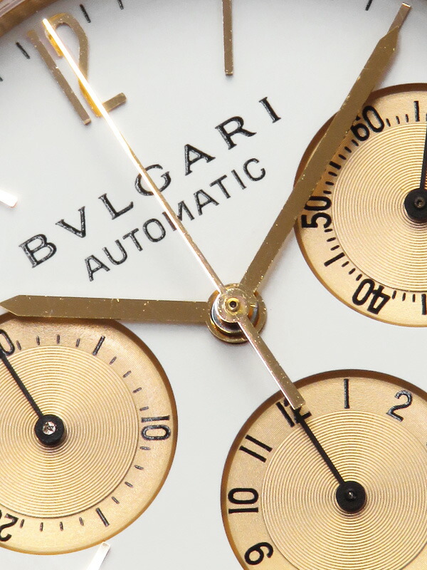 BVLGARI】ブルガリ『ディアゴノ スポーツ クロノグラフ』CH35SG メンズ