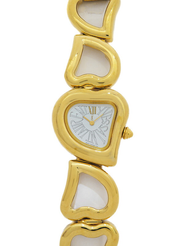 Yves Saint Laurent】イヴサンローラン『ハートモチーフ ブレス