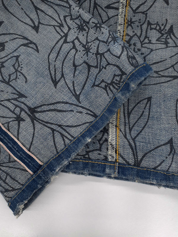 LEVIS】リーバイス『LVC 復刻 S501XX レザー フラワー ジーンズ size34