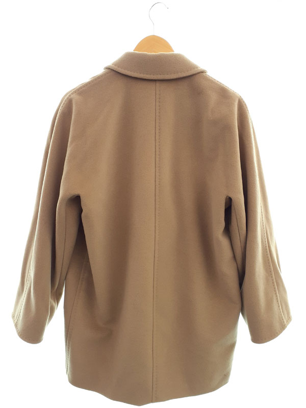 MaxMara】マックスマーラ『白タグ REBUS ウール×カシミヤ ダブルコート