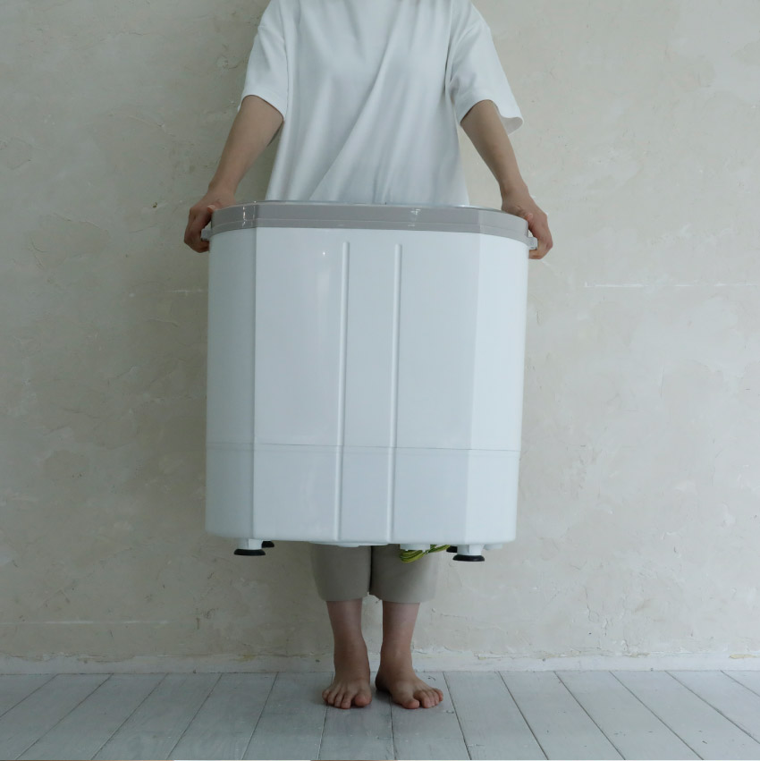 シービージャパン ウォッシュマン コンパクト2槽式洗濯機 TOM-05W