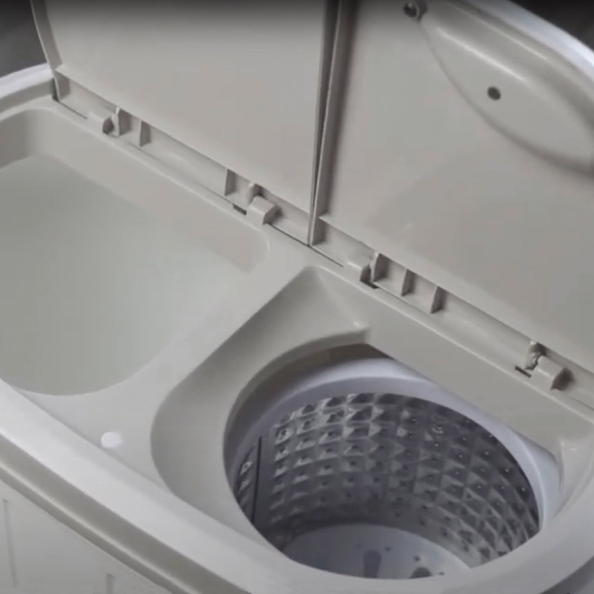 シービージャパン ウォッシュマン コンパクト2槽式洗濯機 TOM-05W