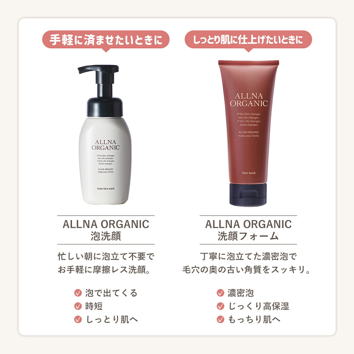 楽天市場】【公式】オルナオーガニック 泡 洗顔 洗顔料 洗顔フォーム
