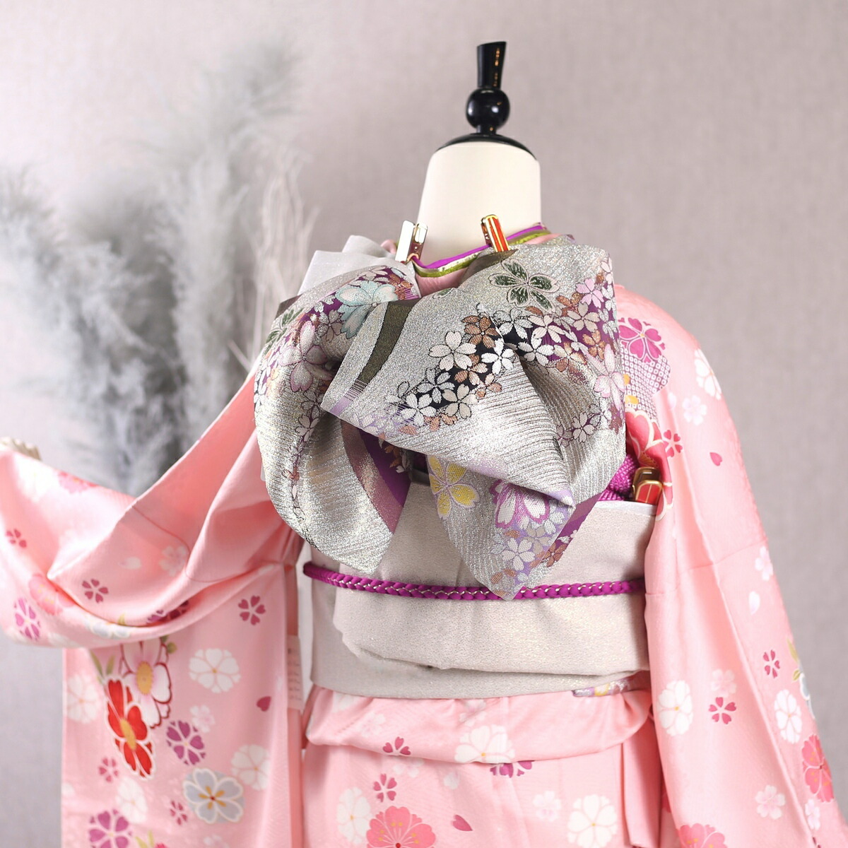 楽天市場】【中古】振袖 6点セット L〜LLサイズ 振袖セット 振袖フル