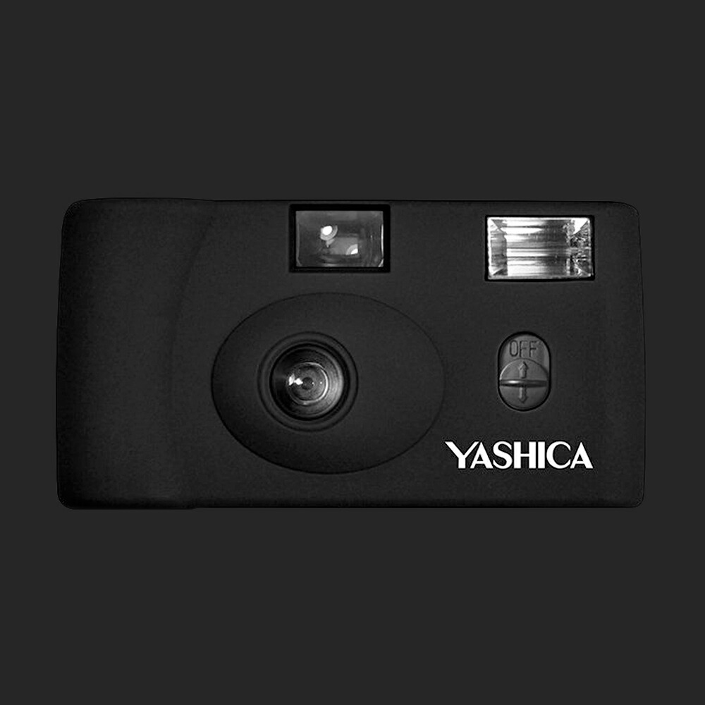 楽天市場】フィルムカメラ 本体 YASHICA MF-1 35mm ブラック レッド