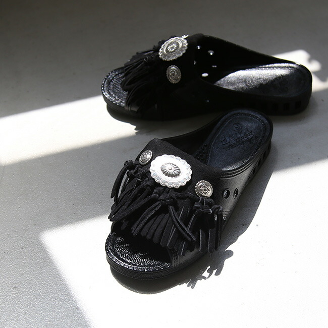 BE-SA23]BENCH(ベンチ)BENSAN-D SUEDE FRINGE CONCHO/サンダル