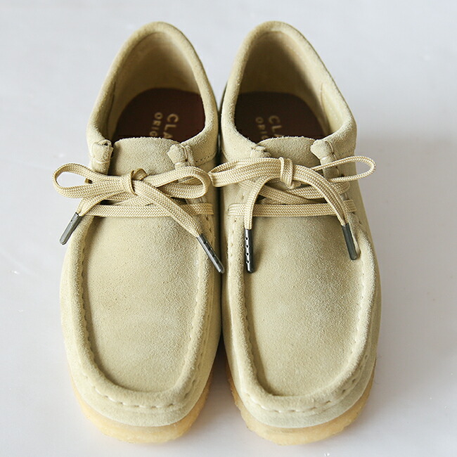 21621]Clarks(クラークス)Wallabee./ウィメンズワラビー/革靴oDA
