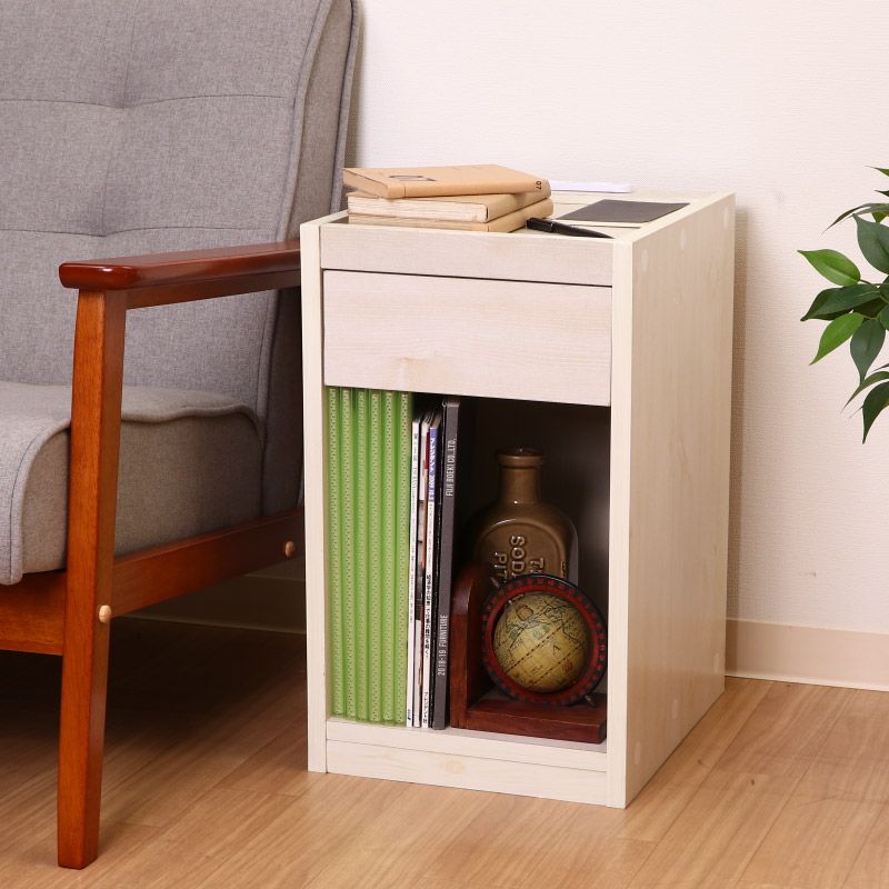 ユアサプライムス.com｜99324 ベッドサイドテーブル ホワイト