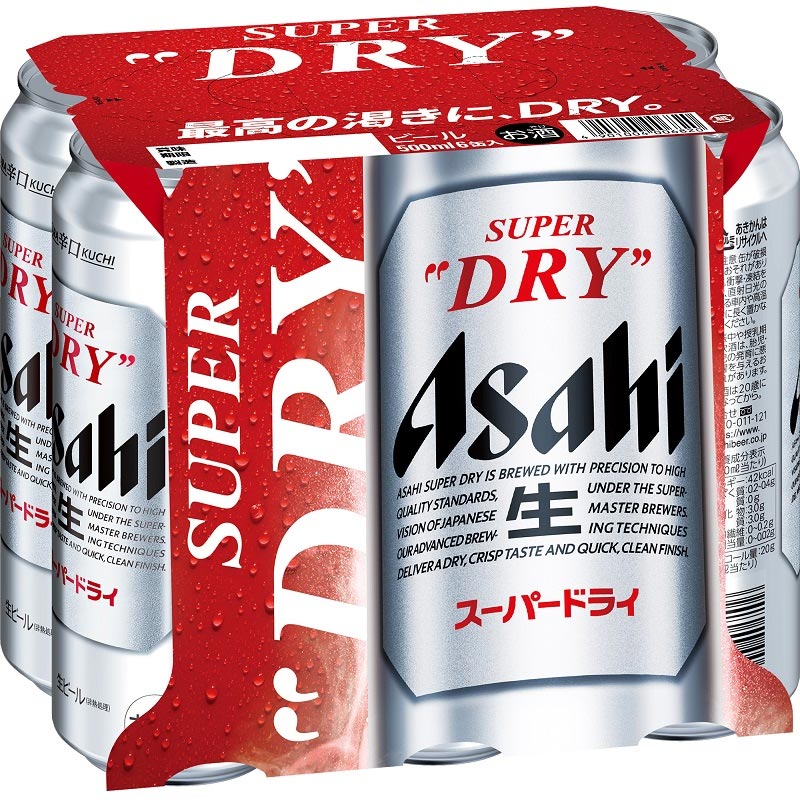 スーパードライ 6缶パック アークスオンラインショップ Arcs Online Shop