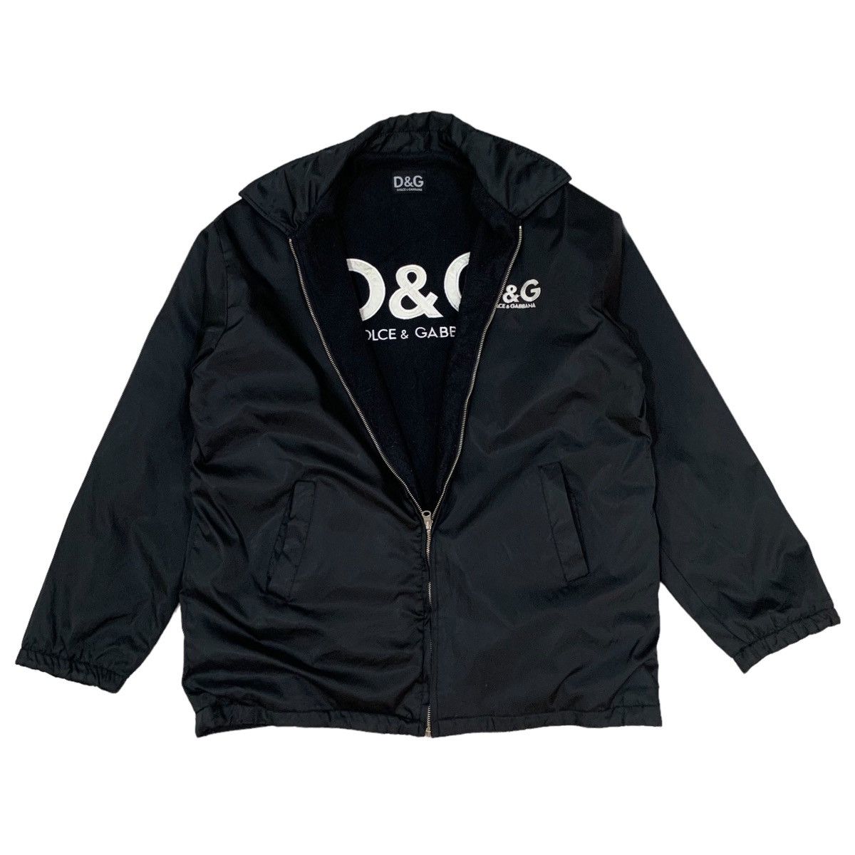 Dolce & Gabbana 🔥Vintage Dolce Gabbana Big Logo Reversible Jacket