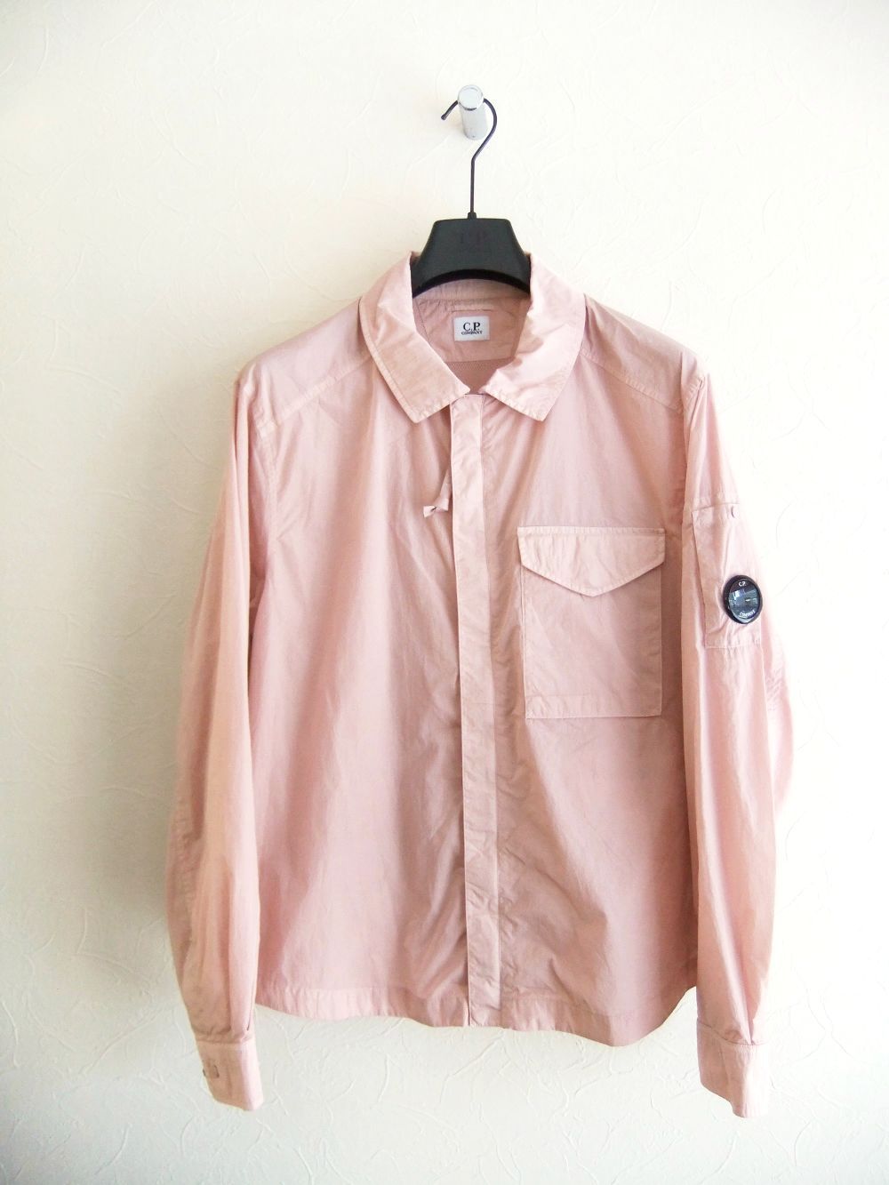 C.P. COMPANY - CHROME-R FULL ZIP OVERSHIRT (ラベンダー) ジップ