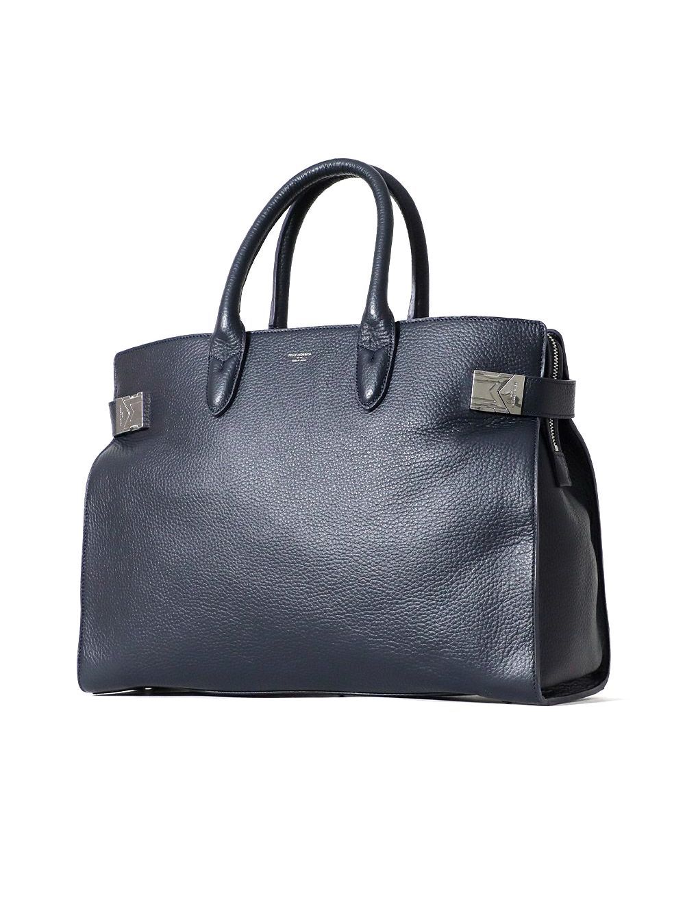 PELLE MORBIDA - Maiden Voyage MB068A (ネイビー) ボストンバッグ (M