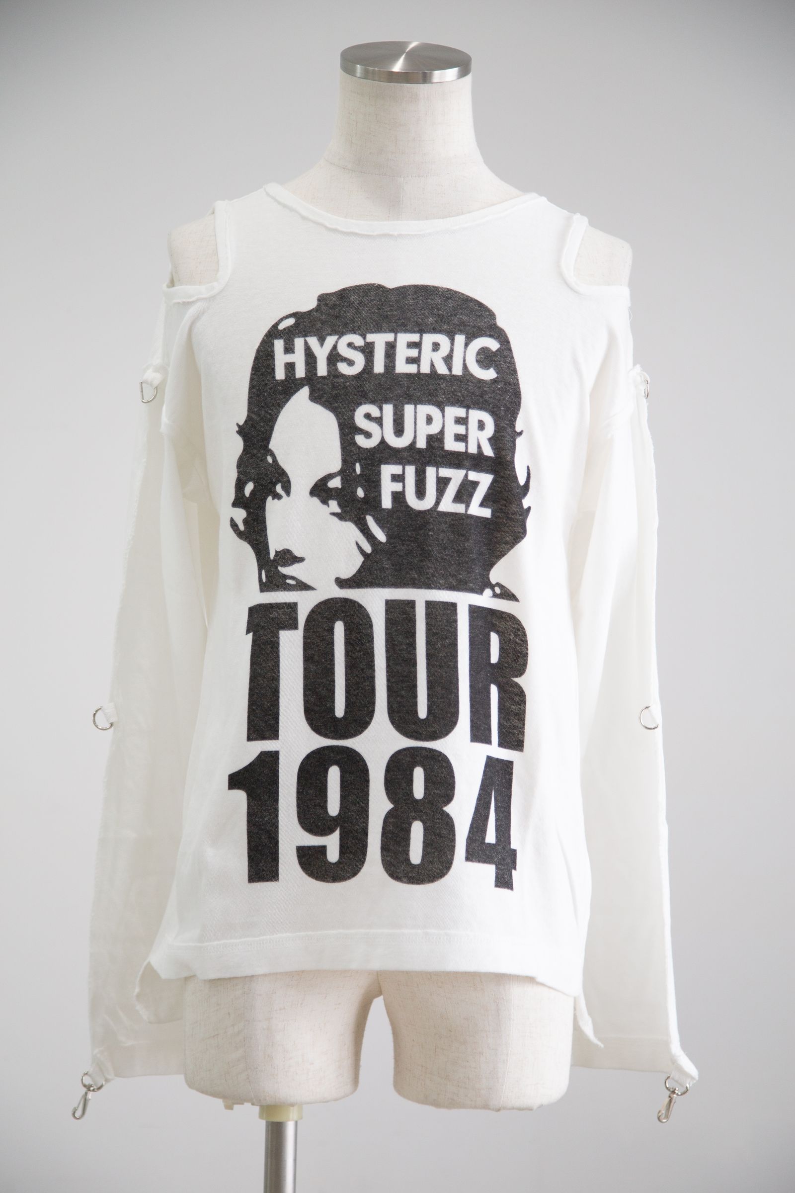 HYSTERIC GLAMOUR - TOUR 1984 プルオーバー / ホワイト | Tempt