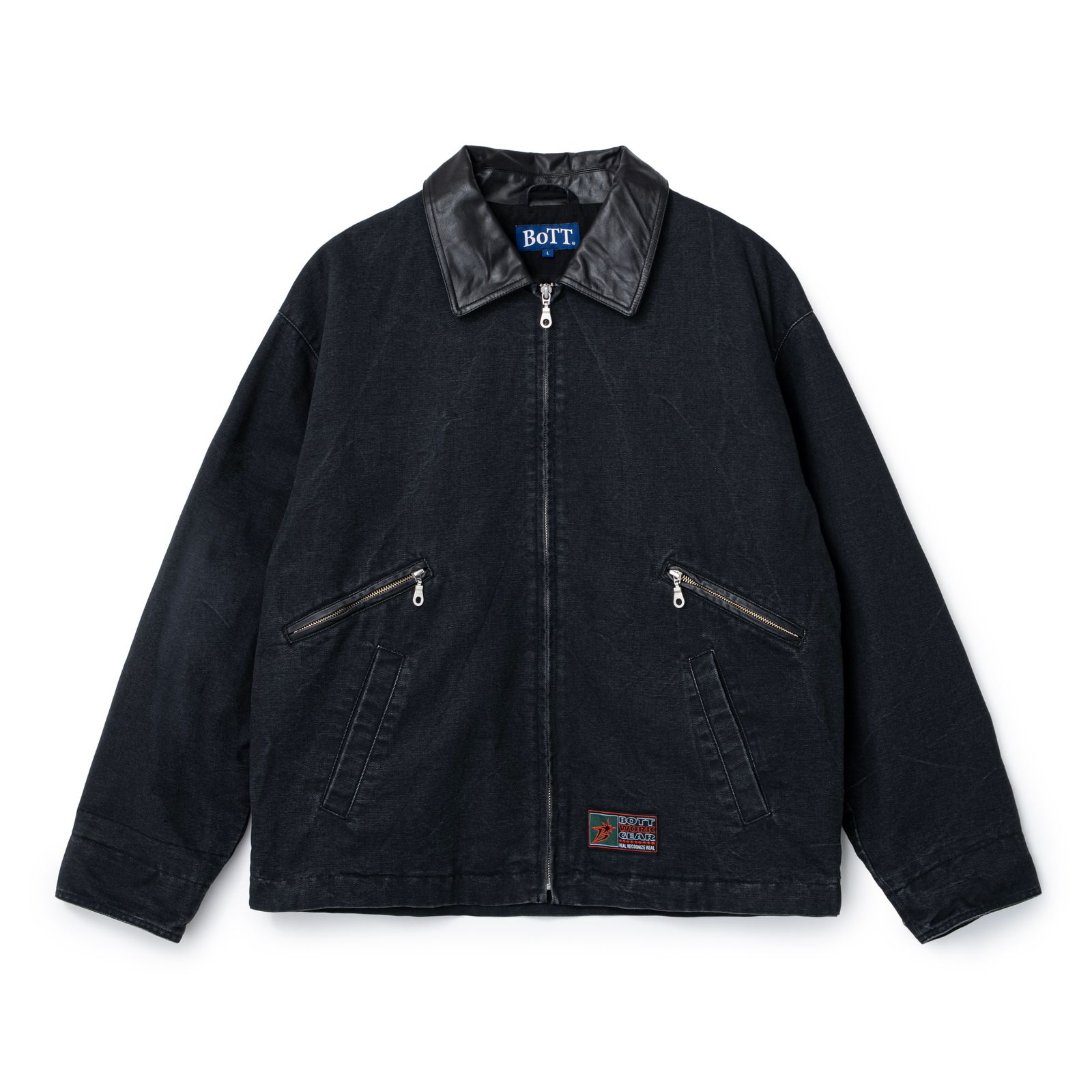 BoTT - 【残り一点】Leather Collar Work Jacket | ACRMTSM ONLINE STORE