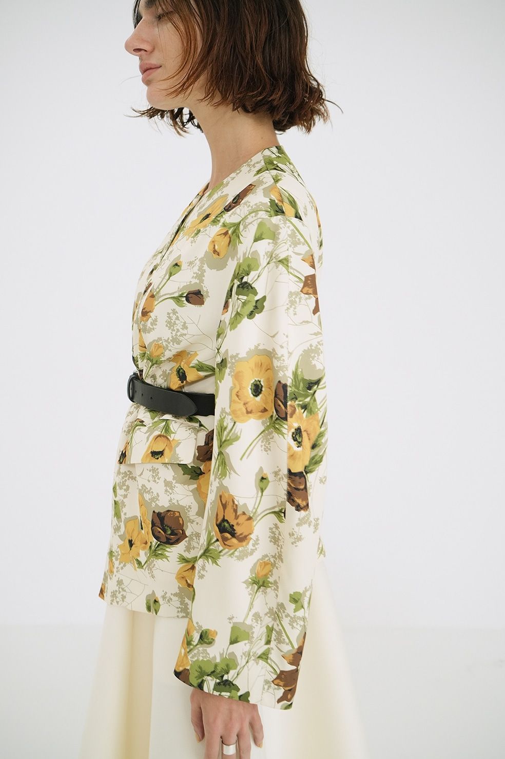 CLANE - 【新木優子さん着用】スカーフフラワーリボントップス - SCARF