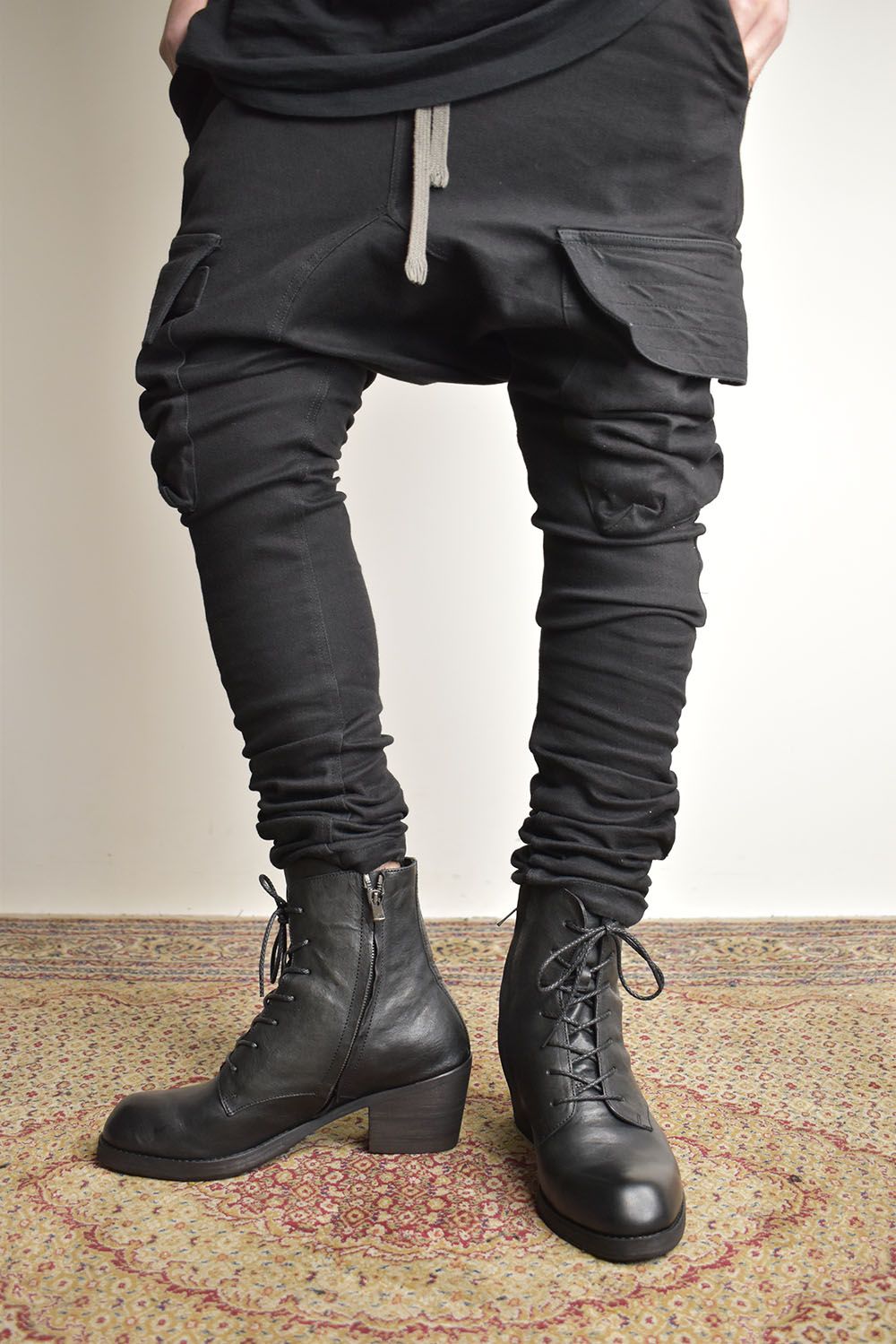 kujaku - Side Zip Heel Boots