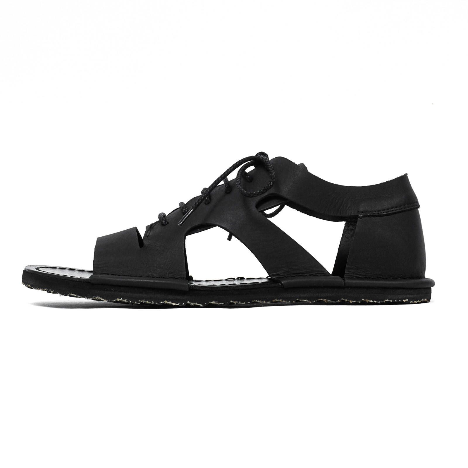 yohji yamamoto - Yohji Yamamoto [HN-E03-762 / レースアップサンダル
