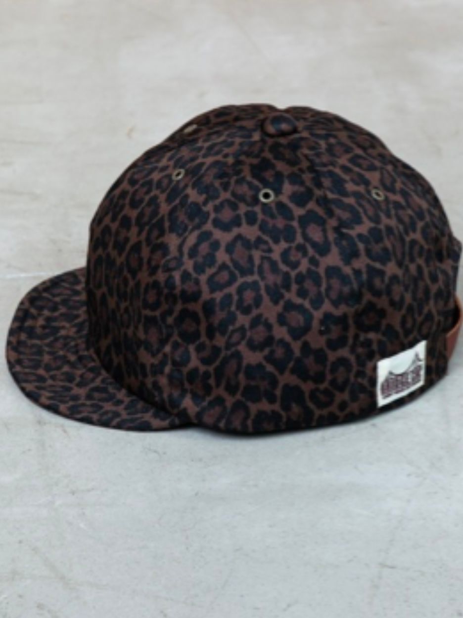 Mighty Shine - BRIDGE CAP TYPE1 LEOレオパードBROWN【Mighty Shine