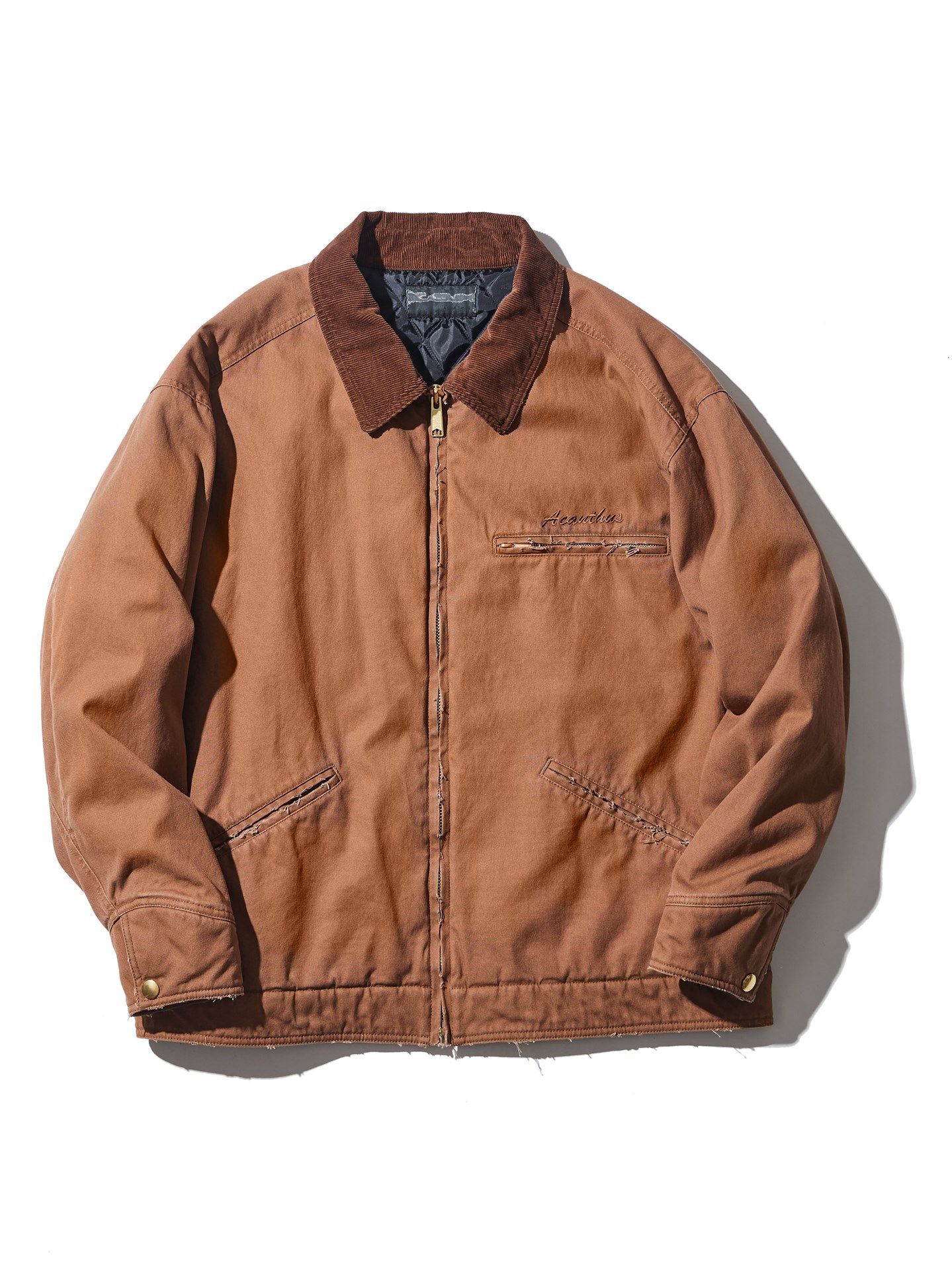 ACANTHUS - 【予約】 Work Jacket / ワークジャケット / ブラウン