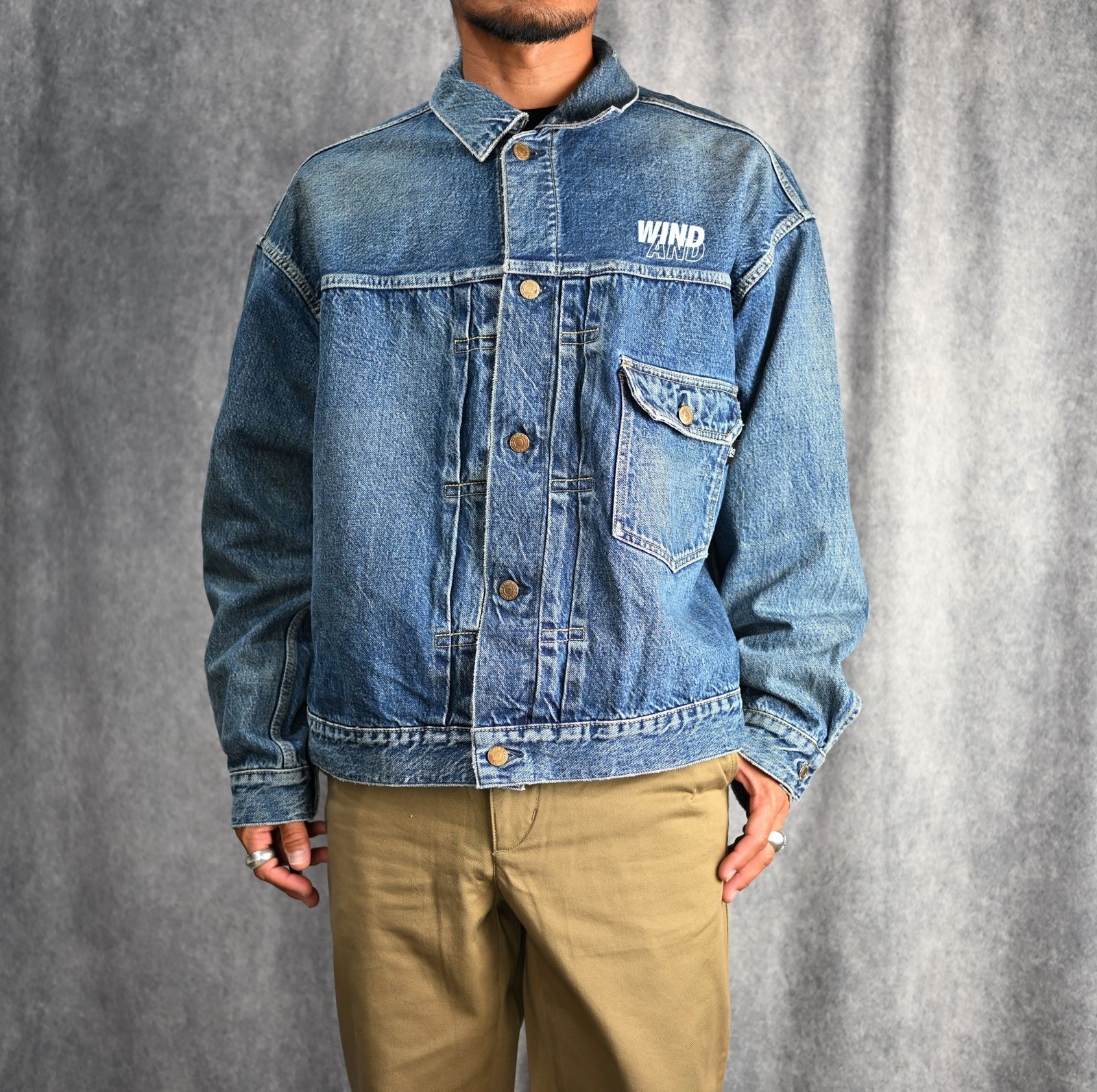 MINEDENIM - WIND AND SEA×MINEDENIM E.BF-GJKT USS （USS